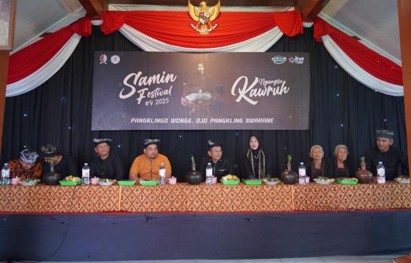 Festival Samin Bukan Sekadar Seremoni, Tapi Wujud Pelestarian Nilai Luhur