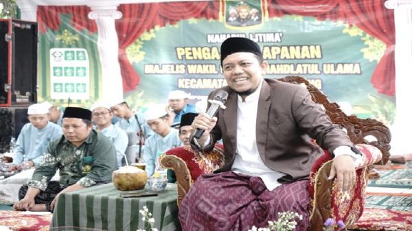Pengajian Akbar Lapanan MWC NU Karangmalang Padat Jamaah, Kiai Nur Hidayat Soroti Makna Suro