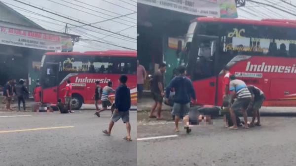 Bus Tabrak Motor di Jalan Raya Baureno Bojonegoro, Begini Kronologi dan Kondisi Korban