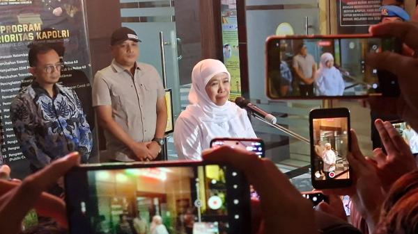 Detik-detik Khofifah Selesai Diperiksa KPK Selama 8,5 Jam, Yakin Penyaluran Dana Hibah Sesuai Aturan