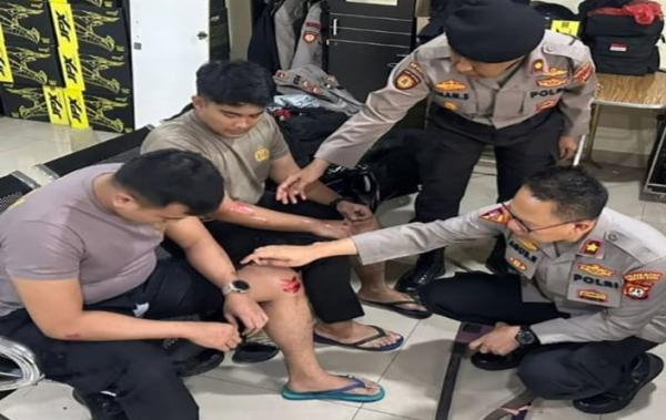Bubarkan Geng Motor di Kalibaru Bekasi, 2 Anggota Polisi Terluka