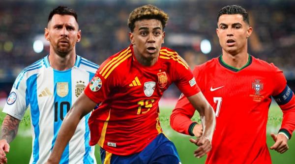 Adu Rekor Lamine Yamal vs Lionel Messi dan Cristiano Ronaldo di Usia 18 Tahun, Siapa Lebih Moncer?