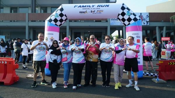 DP3AKB-APSAI Gelar Family Run untuk Sambut Hari Anak Nasional 2025