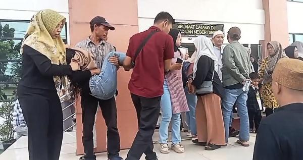 Tangis dan Amarah Warnai Sidang Mutilasi Gunungsari Kabupaten Serang, Keluarga Desak Hukum Mati