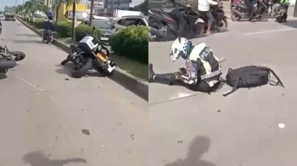 Polda Sumut Ungkap Detik-detik Motor PJR Tabrak Lansia: Ada Faktor Pohon dan Truk