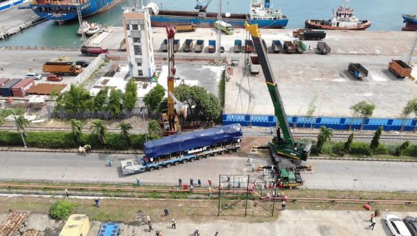 Dari Paman Sam ke Lampung: PTP Nonpetikemas Panjang Tangani Impor Lokomotif Skala Besar