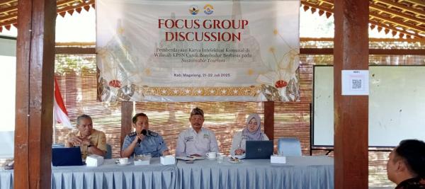 Kanwil Kemenkum Jateng Dorong Pemberdayaan KIK di KSPN Candi Borobudur