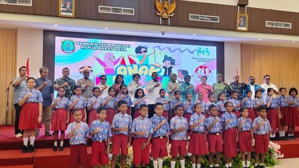 Komitmen Lindungi Hak Anak, Papua Barat Daya Perkuat Fondasi Generasi Emas 2045