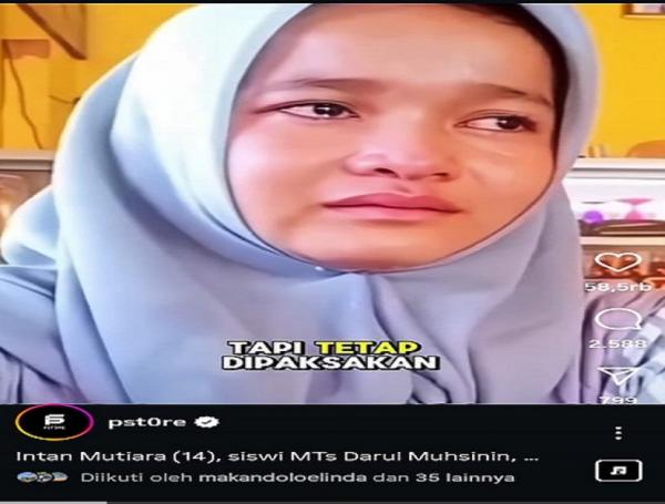 Viral di Medsos, Ditagih Uang Rekreasi Rp350 Ribu, Mimpi Sekolah Intan Terhenti