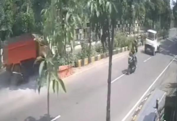 Seorang Lansia Tewas Setelah Terlindas Truk di Madiun