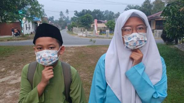 Wali Kota Pekanbaru Imbau Sekolah Kurangi Aktivitas Luar Ruangan Akibat Kabut Asap Karhutla