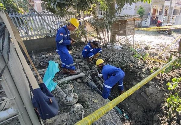 Pertamina EP Tanggap Cepat Perbaiki Jalur Pipa di Indramayu