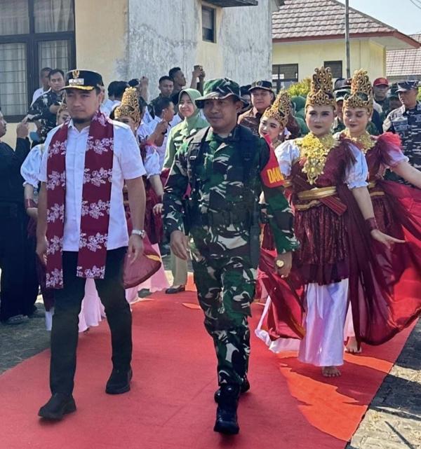 TMMD Bangun Jalan dan Fasilitas Warga di Cikerai, PLN IP UBP Banten 1 Suralaya Turut Terlibat