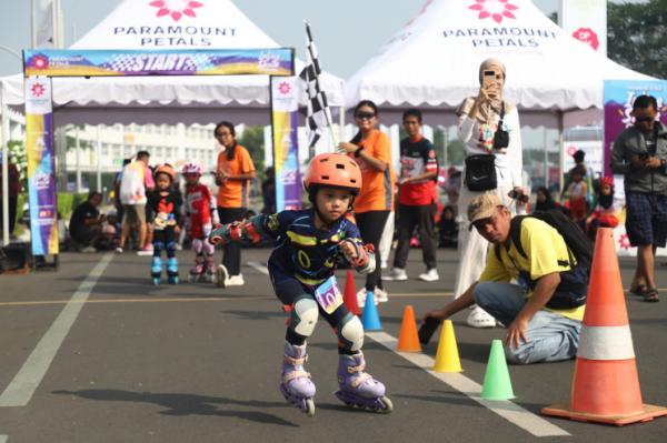 Tangerang Gelar Ajang Sepatu Roda, Ratusan Anak Tunjukkan Aksi Terbaiknya
