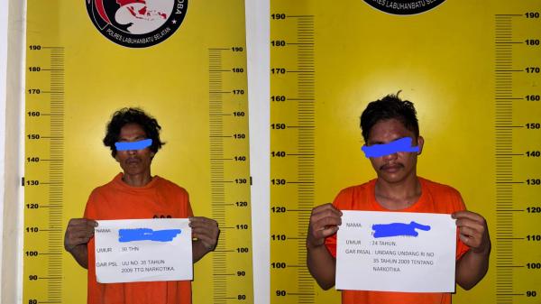 Perang Narkoba di Labusel: Dua Pengedar Sabu Diringkus Polisi