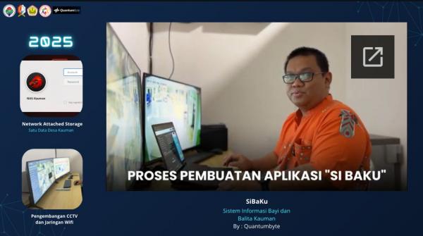 “SiBaKu” Membawa Desa Kauman Bojonegoro Masuk 6 Besar Lomba Desa Digital Nasional 2025