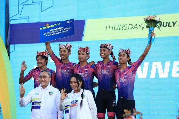 Tim Sepeda ASC Monster Raih Prestasi Gemilang di Tour de Ijen 2025