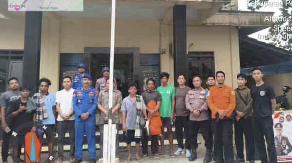 Selamat! Tujuh ABK Kapal Ikan yang Terjatuh di Perairan Pulau Tinjil Ditemukan Hidup