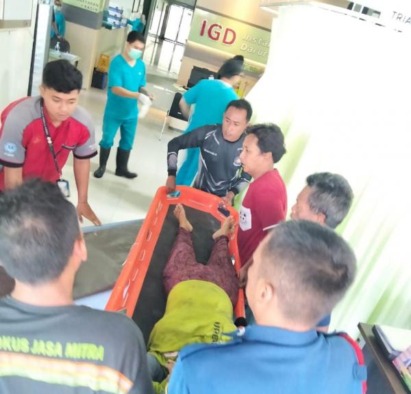 Buang Sampah, Seorang Nenek Meninggal Dunia Tenggelam di Telaga Kebomas