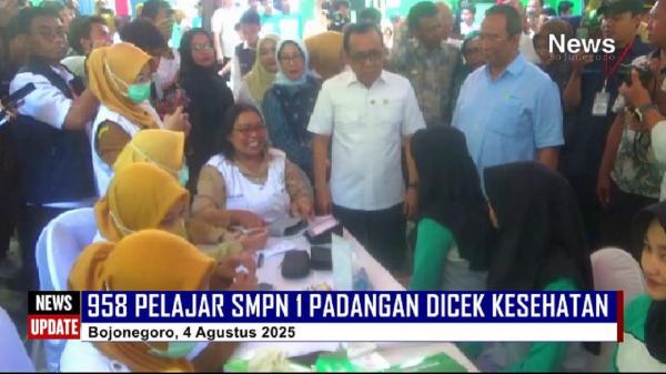 Cek Kesehetan Gratis Sekolah di Bojonegoro, Menko PMK Temukan Sejumlah Pelajar Alami Penyakit Ini