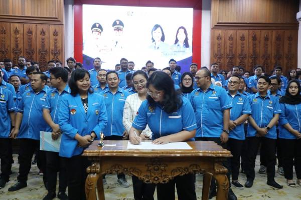 Resmi Jadi Ketua KNPI, Citra Fokus pada Program Pengelolaan Sampah dan Pendidikan