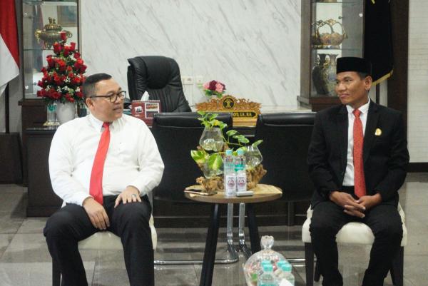 Perkuat Sinergi, Kakanwil Kemenkum Jateng Terima Kunjungan Ketua Pengwil INI Jawa Tengah