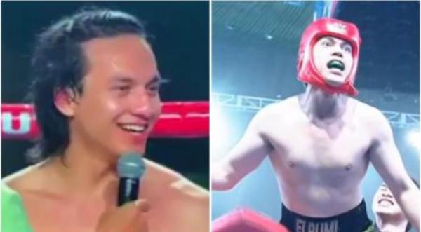 Tinju El Rumi Bekuk Jefri Nichol Lewat TKO di Ronde 1