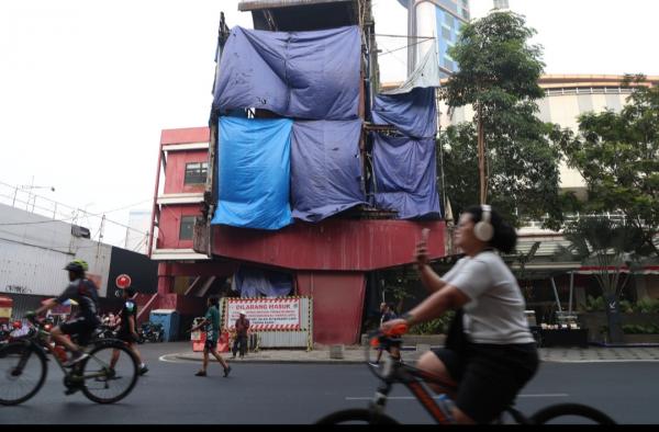 JPO Siola Surabaya Dibongkar, Diganti Desain Modern Terbuka dan Bisa Jadi Spot Foto Baru Tunjungan