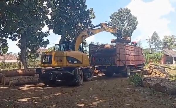 Heboh! Eksavator 15 Ton Raib Dicuri, Kerugian Capai Rp1,5 Miliar