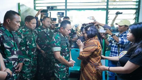 Pangdam Udayana Melayat ke Rumah Duka Prada Lucky, Janji Usut Tuntas Kasus Penganiayaan