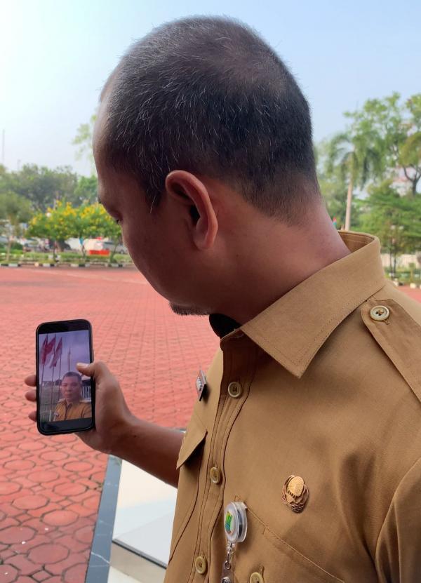 ASN Karawang Wajib Absensi Selama Seminggu dengan Latar Merah Putih di Rumah Sambut HUT ke-80 RI