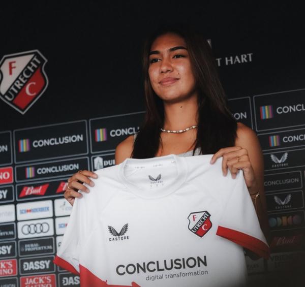 Claudia Scheunemann Gabung FC Utrecht Wanita, Pemain Putri Indonesia Pertama di Liga Belanda