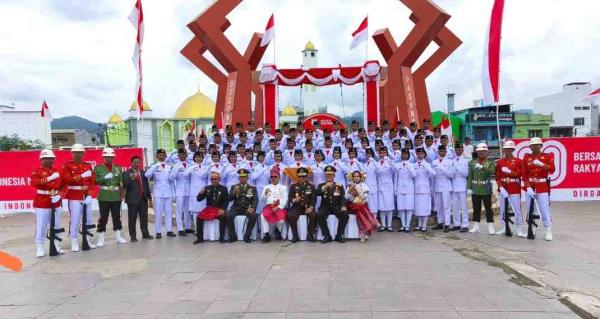 Paskibraka Sulbar Dihadiahi Wisata ke Bali Usai Sukses Kibarkan Merah Putih