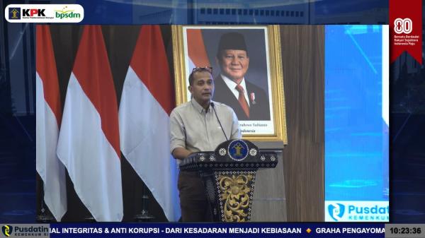 Wamenkum : 3 Kunci Pencegahan Korupsi, Integritas, Transparansi dan Akuntabilitas