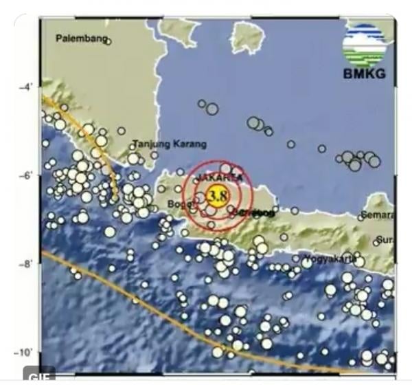 Gempa Guncang Bekasi Lagi, Terasa hingga Karawang