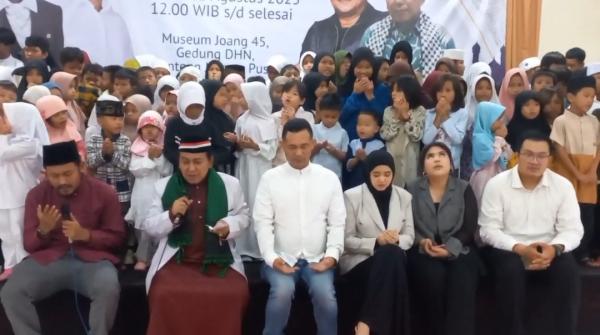 Rawat Optimisme Indonesia Cerah, Boni Hargens Gelar Doa Bersama Anak Yatim