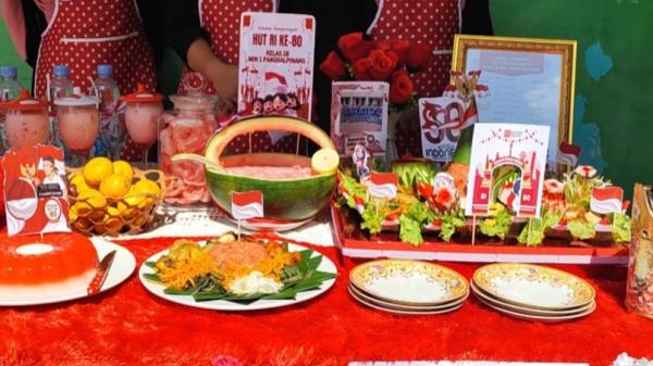 Lomba Hias Tumpeng Meriahkan Peringatan Kemerdekaan di SMK Negeri 5 Pangkalpinang