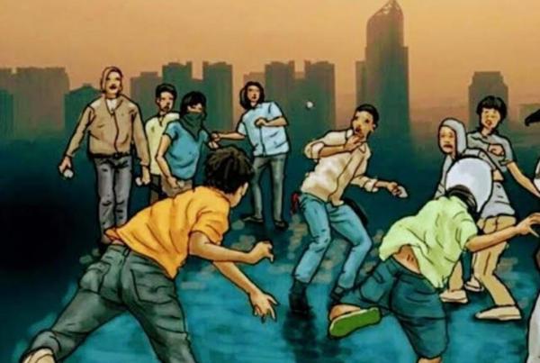 Surabaya Mencekam! Tawuran Dua Kelompok Massa Malam Hari, Polisi Jinakkan Bentrokan Hingga Pagi