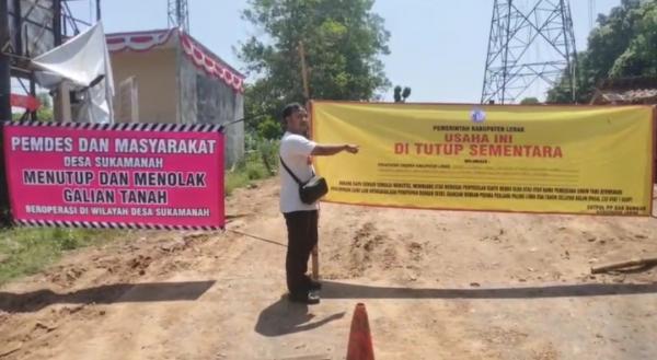 Galian Ilegal Sebabkan Kecelakaan Beruntun di Rangkasbitung, Pemkab Lebak Segel Lokasi