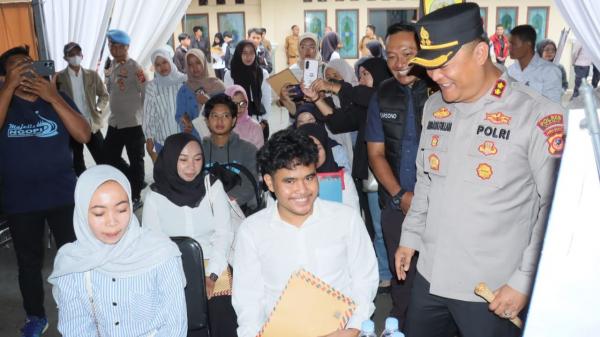 Job Fair 2025 di Polres Ciamis, 1.300 Lowongan Kerja Dibuka untuk Warga