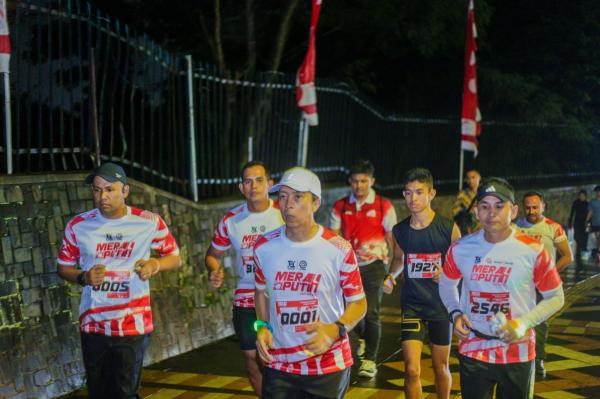 Merah Putih Night Run 2025 Diserbu Ribuan Pelari, Dongkrak Pariwisata dan Ekonomi Kreatif Kota Bogor