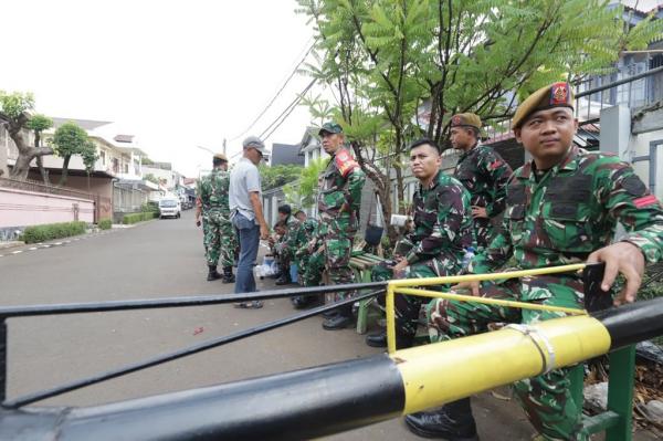 Rumah Sri Mulyani di Tangsel Diserbu Massa, TNI Turun Tangan