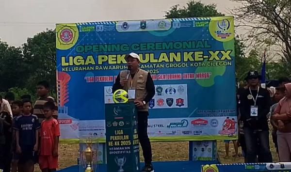 Liga Pekaulan Ke-XX Kembali Hidup, 17 Klub Sepakbola Rawa Arum Ramaikan Opening Ceremony‎