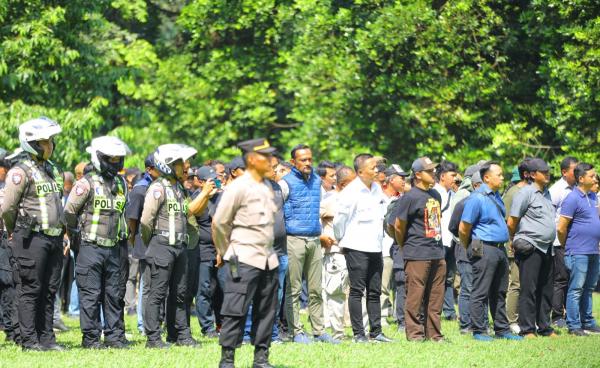 Polresta Bogor Kota Kerahkan 1.026 Personel dalam Apel Gabungan Demi Wujudkan Kota Aman dan Kondusif