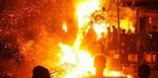 Lima Pelaku Diduga Bakar Markas Brimob, Ditangkap Polisi