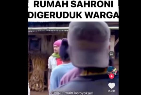Geger Film Sahroni Ada Sejak Tahun 2009, Kisah Mirip Saat Ini: Kalau Berani Jangan Keroyakan!