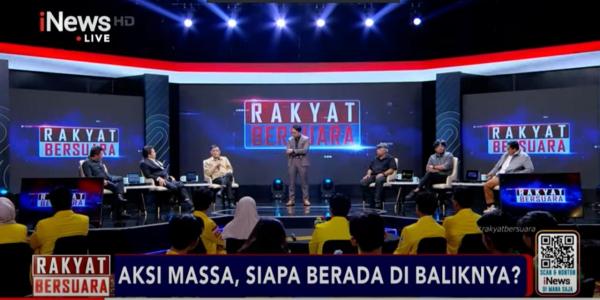 Rakyat Bersuara iNews: Hedonisme Pejabat DPR Disorot, Budiman Sudjatmiko Beri Refleksi Tajam