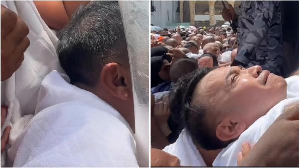 Ruben Onsu Berhasil Cium Hajar Aswad, Tangis Pecah di Depan Ka'bah