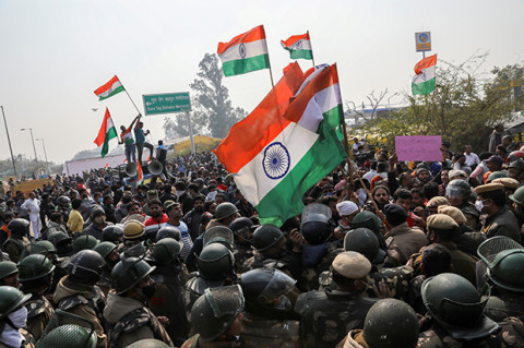 7 Demo yang Mengubah Dunia, 250 Juta Warga India Dukung Aksi Petani