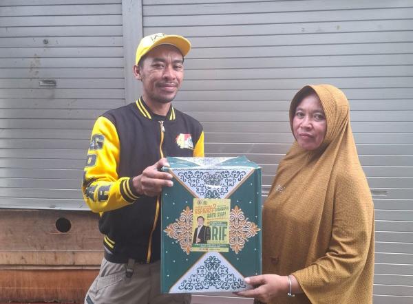 Pasca Demo, Anggota  DPRD Surabaya Ini Salurkan Ribuan Sembako ke Warga Rungkut Hingga Sidosermo